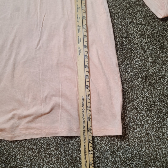 Vince 100% Pima Cotton Long Sleeve Scoop Neck Tee Size Medium - Picture 5 of 5